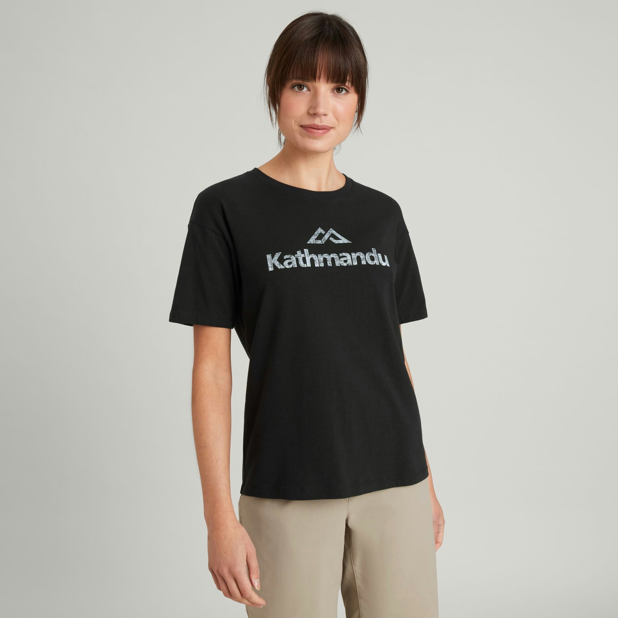 Clearance Women s KMD Logo T shirt Kathmandu AU
