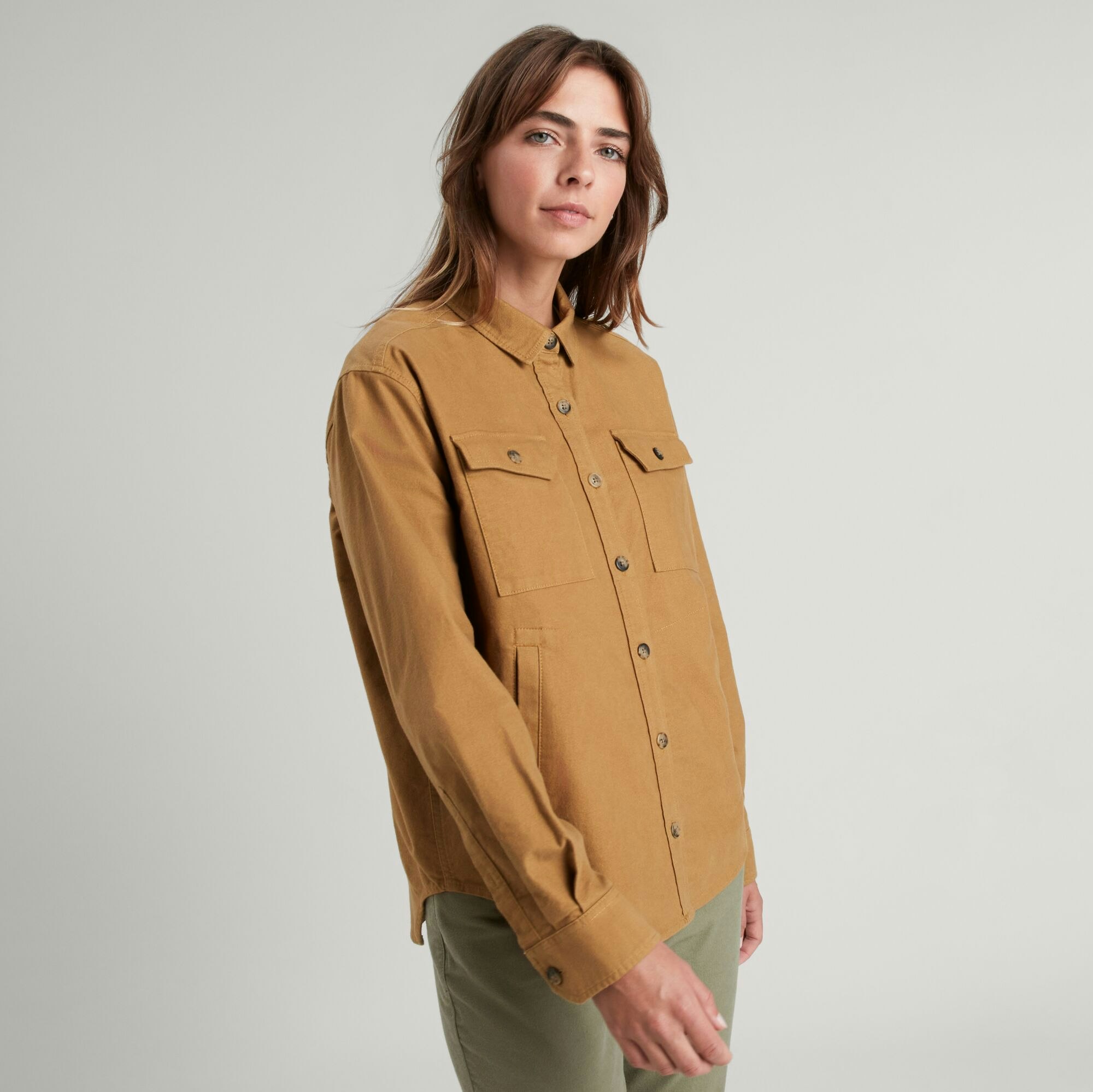 Huntly Moleskin Women s Long Sleeve Shirt Kathmandu UK