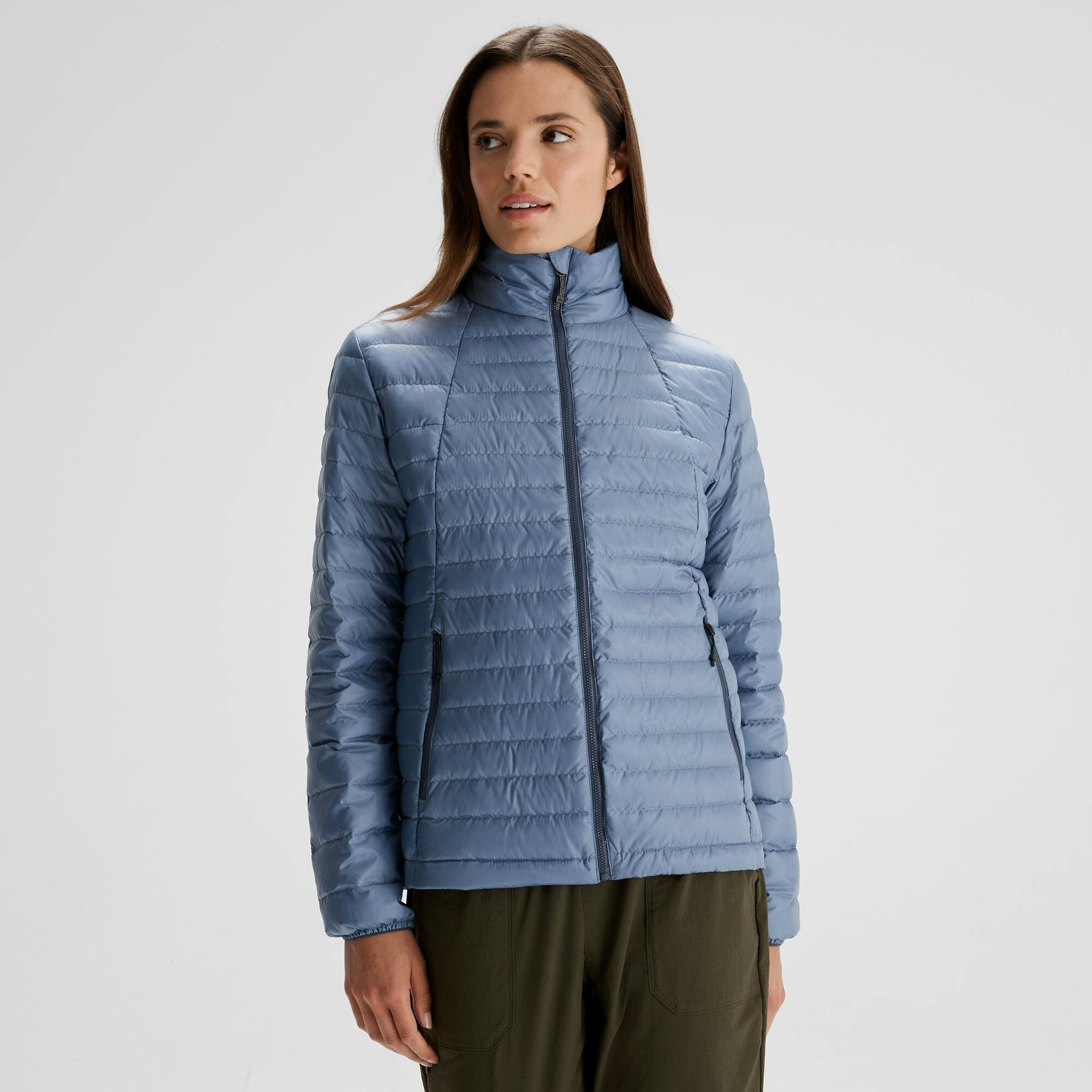 Down jacket blue sales