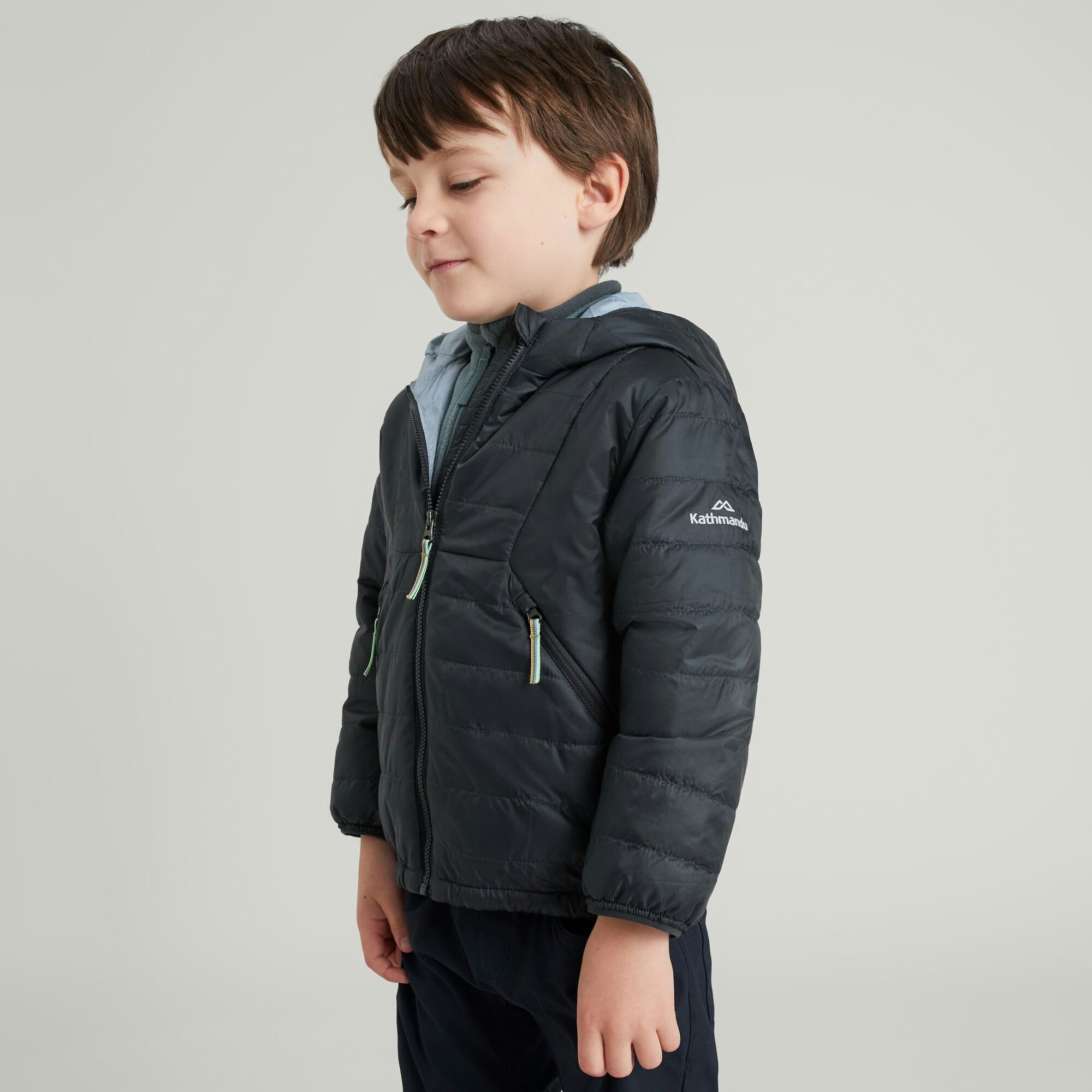 Clearance Kids Heli R Insulated Hooded Jacket Kathmandu NZ