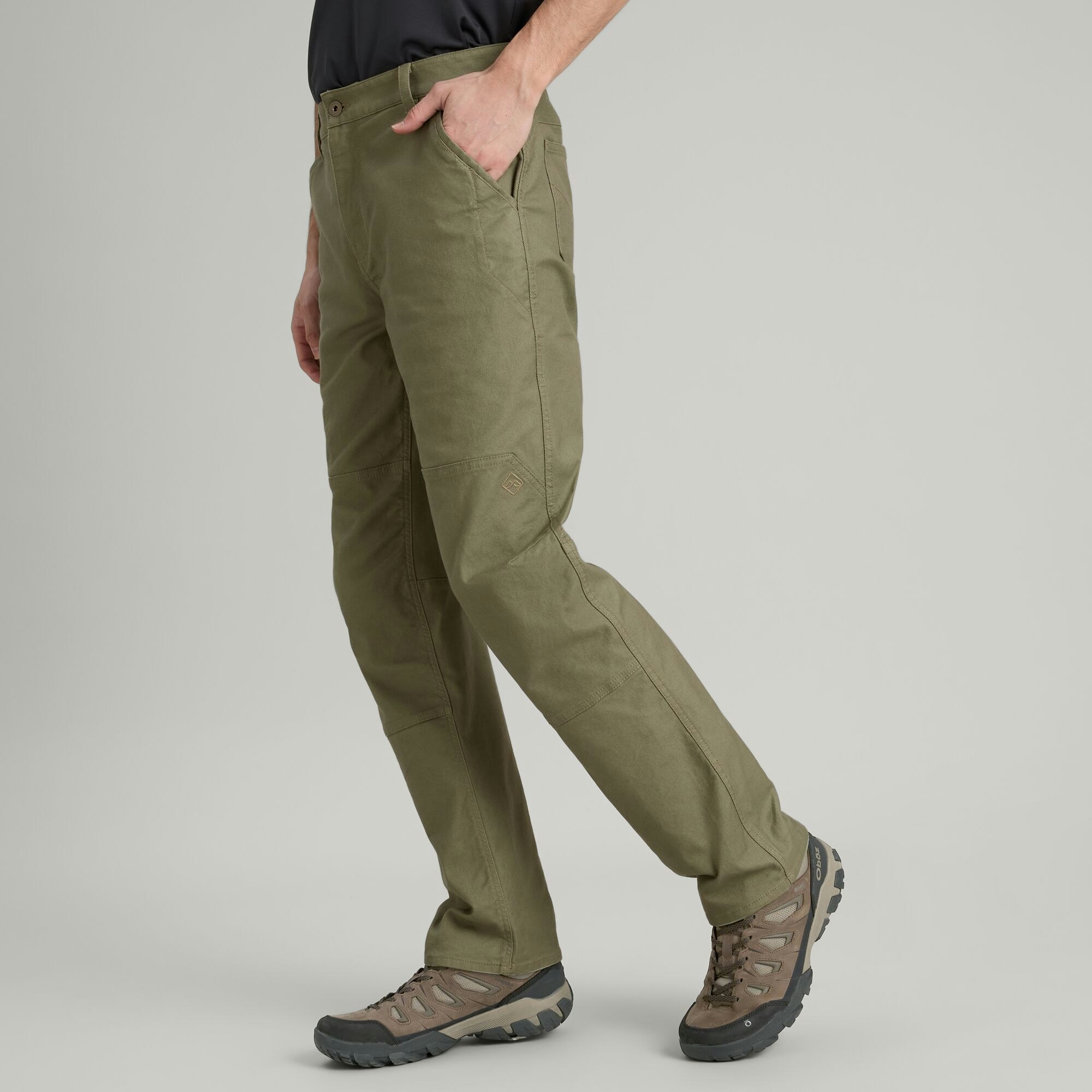 Kathmandu Cargo Pants Women Size 10 Grey Zip Close Outdoor Pockets Hiking  Casual