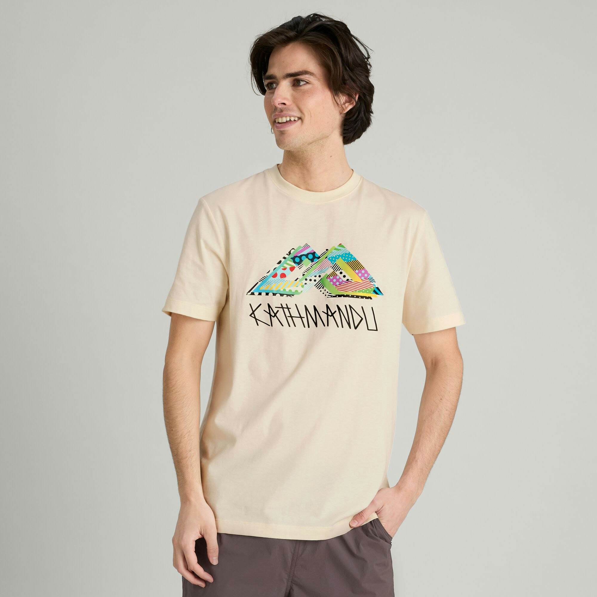 Clearance Men s Jason Woodside Kathmandu Logo T shirt Kathmandu NZ