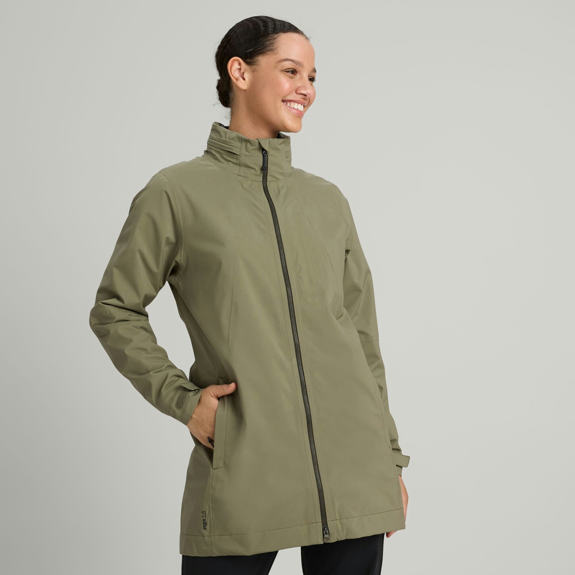 Parka clearance for rain