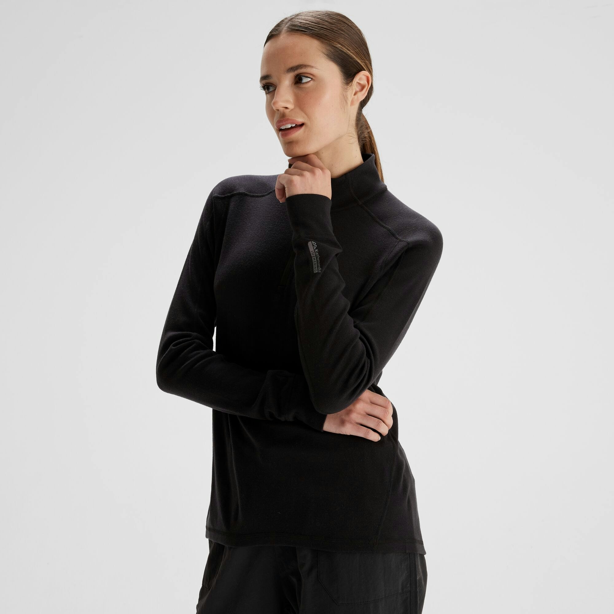 Women s K Merino 250 Quarter Zip Top