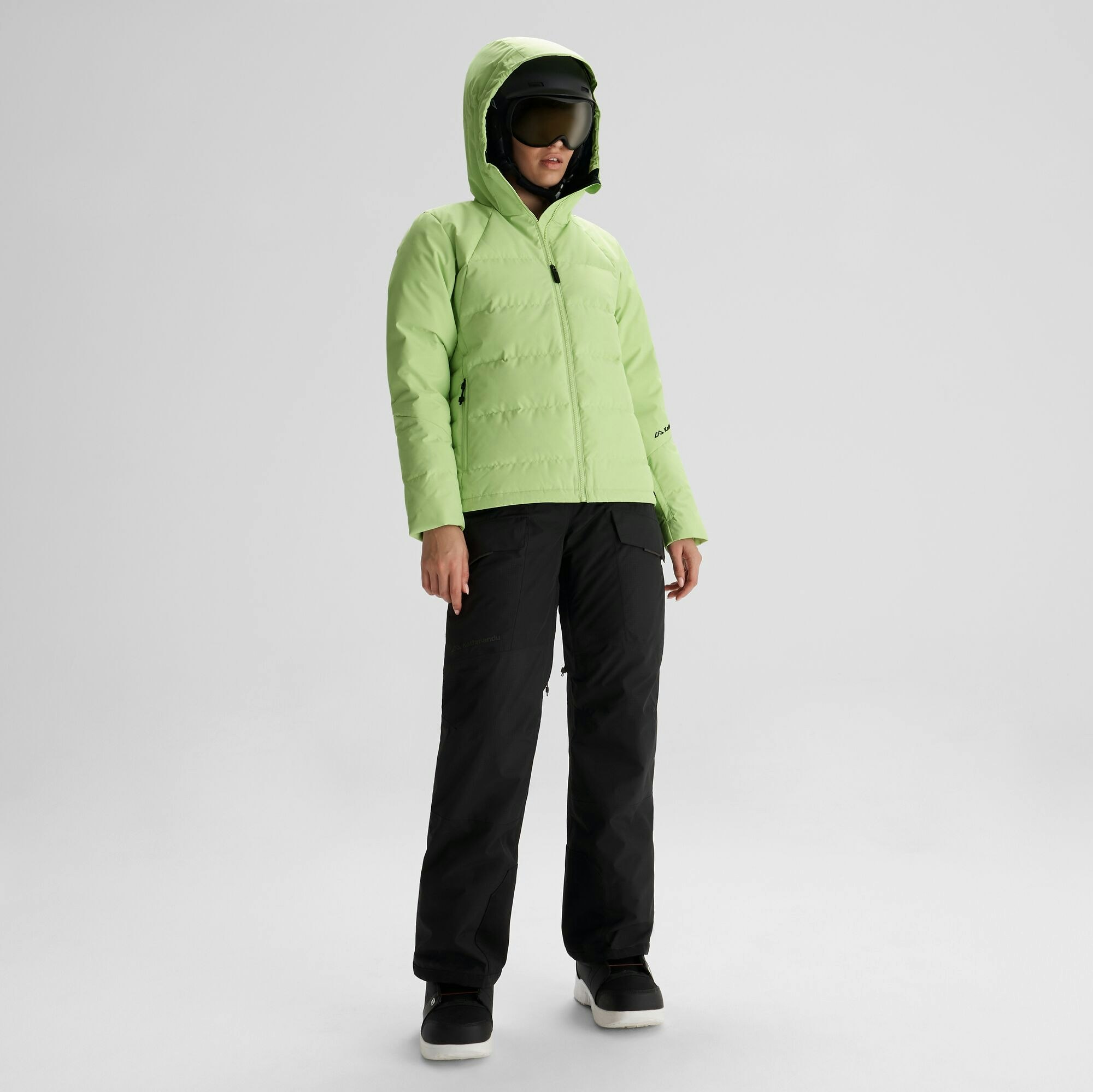 Kathmandu jacket black and green deals