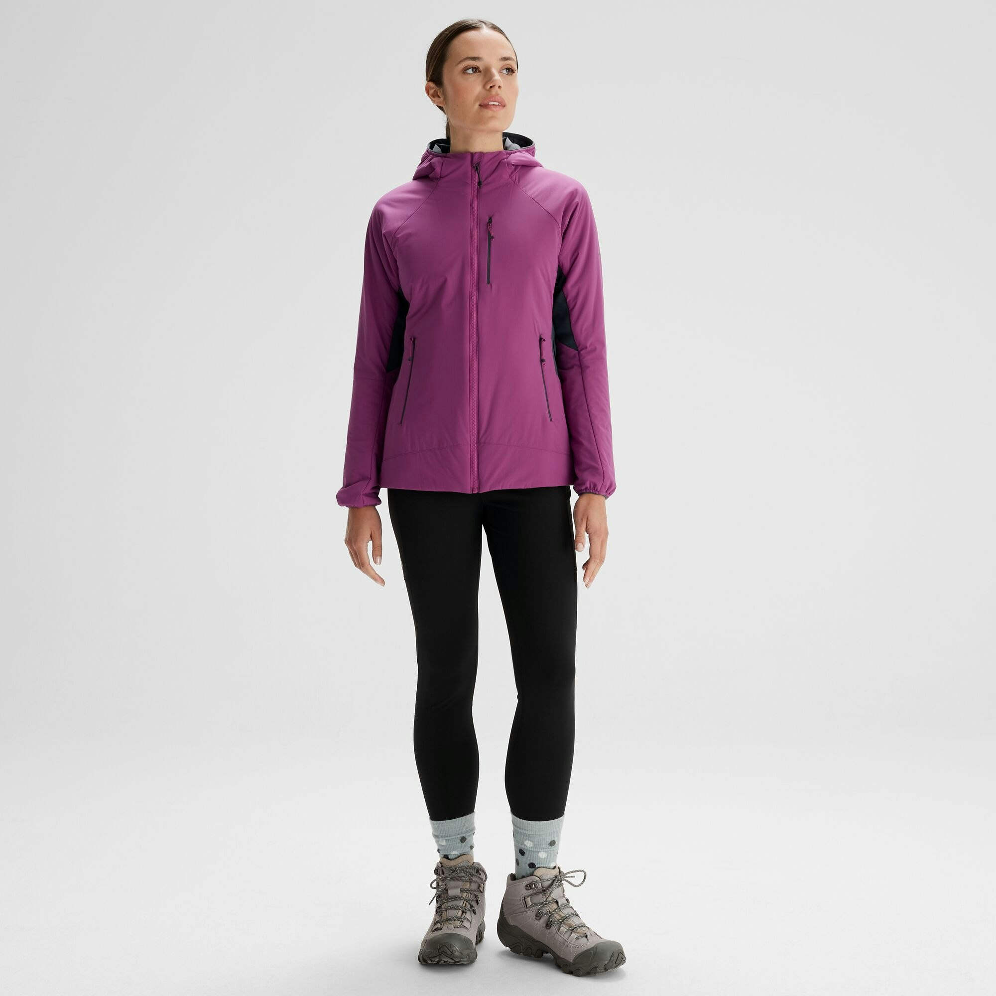 Purple kathmandu jacket on sale