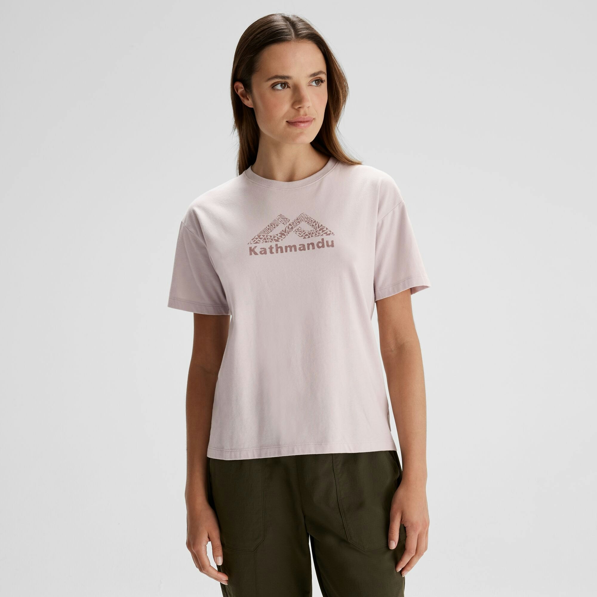 Women s Kathmandu Logo x Simon Beck Organic Cotton T shirt