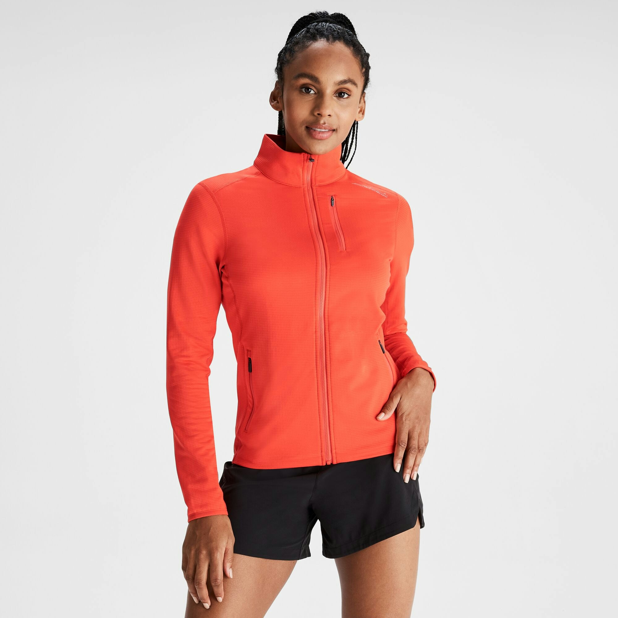 Orange fleece womens sale