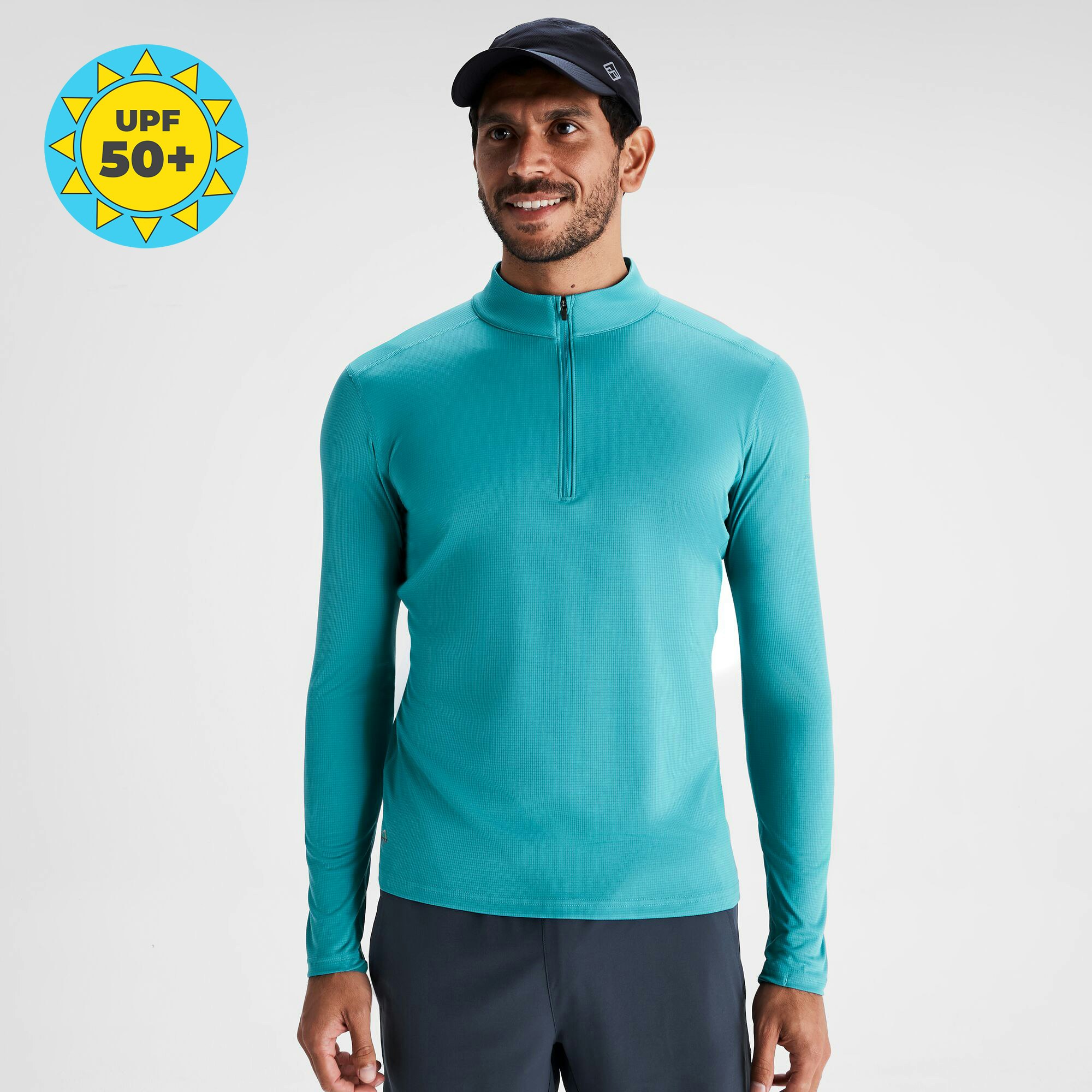 Men s Seeker Quarter Zip Top Kathmandu AU