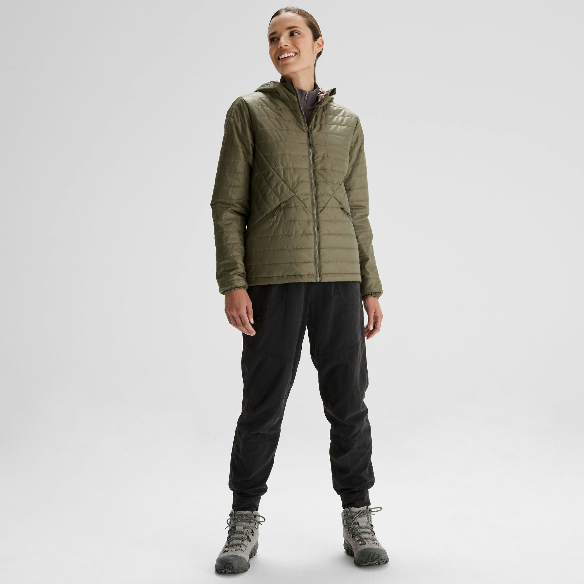 Women s Heli R Insulated Hooded Jacket Kathmandu US
