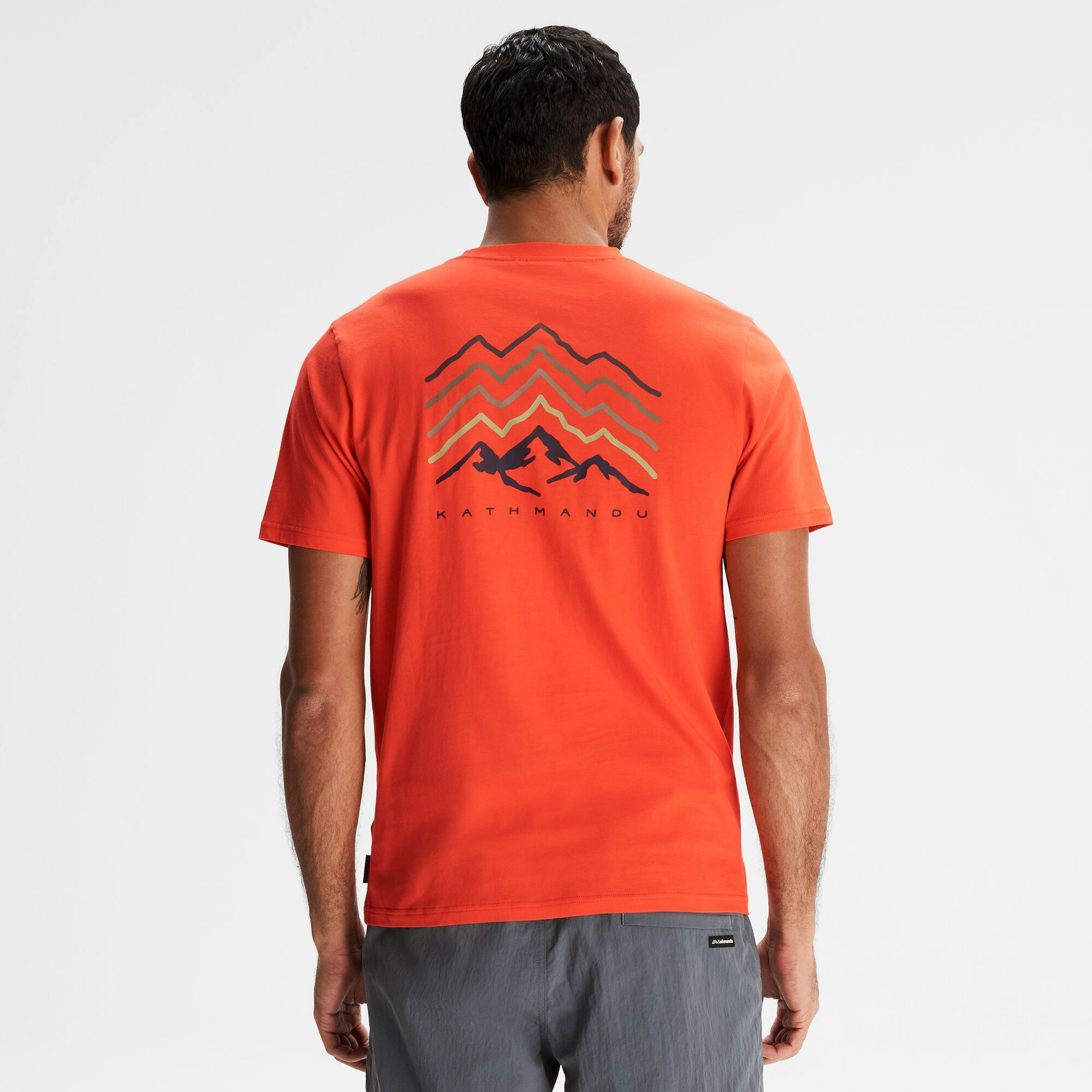 Men s Mountain Rays Organic Cotton T shirt