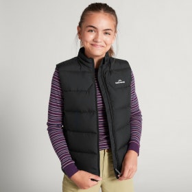 Girls down vests sale