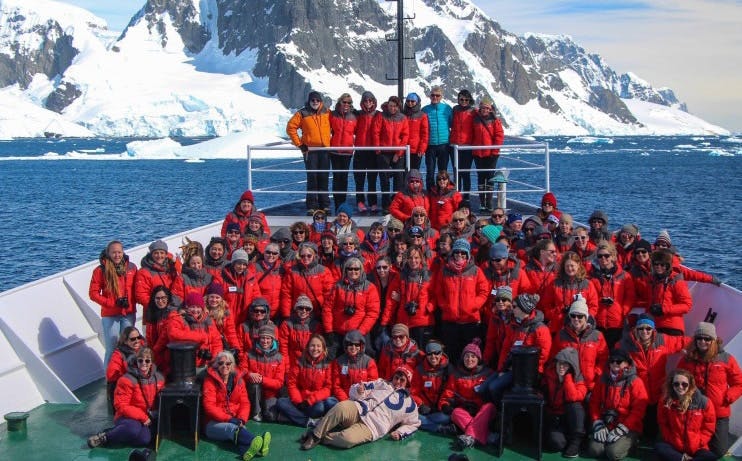 The 2016 Homeward Bound participants The 2016 Homeward Bound participants