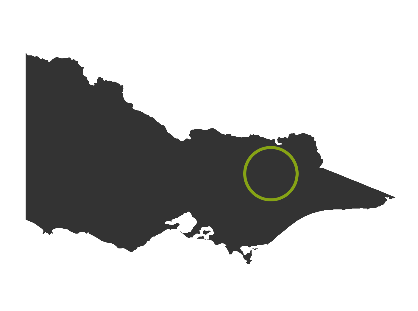 Map of Victoria