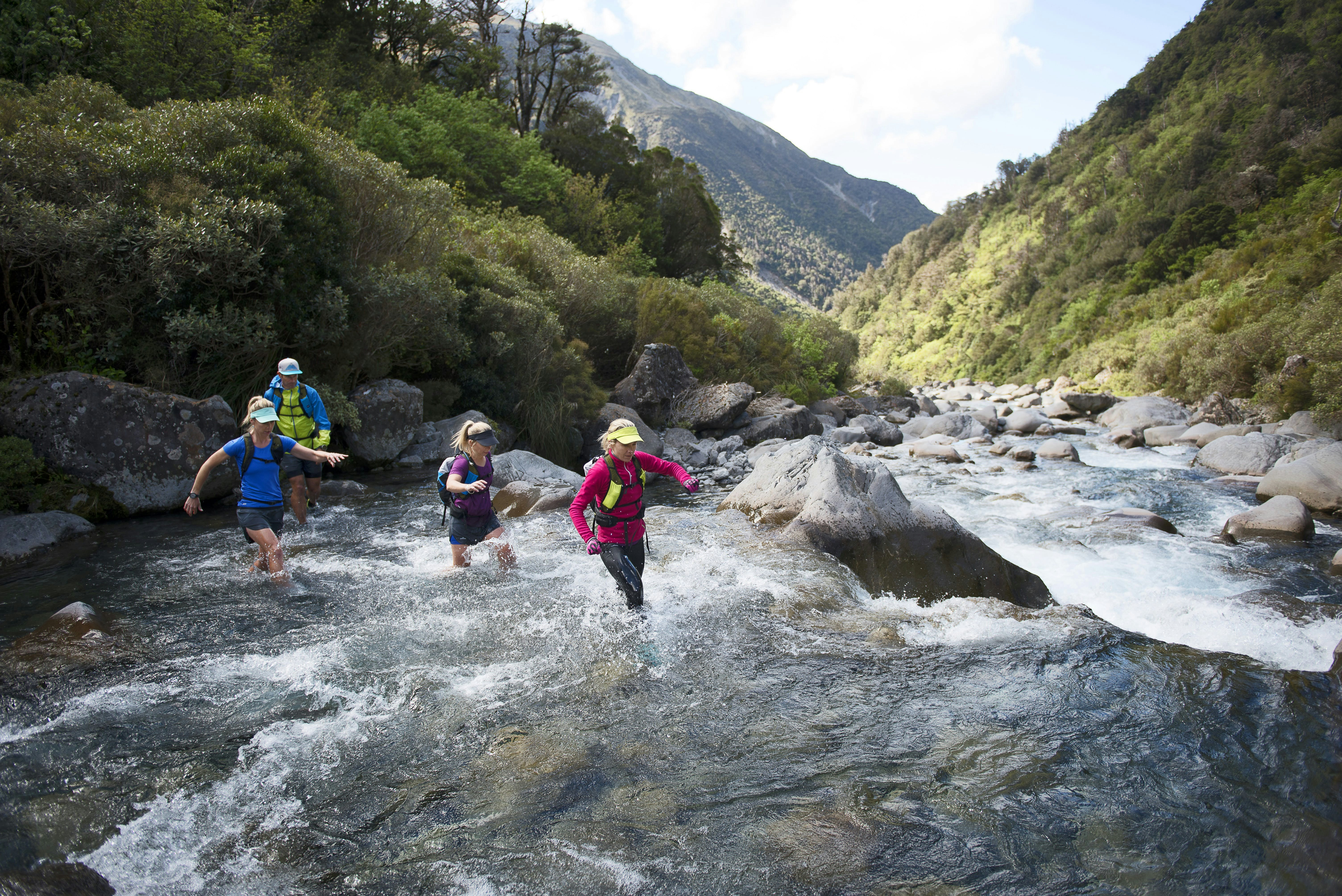 You'll tackle multiple river crossings during Coast to Coast. You'll tackle multiple river crossings during Coast to Coast.