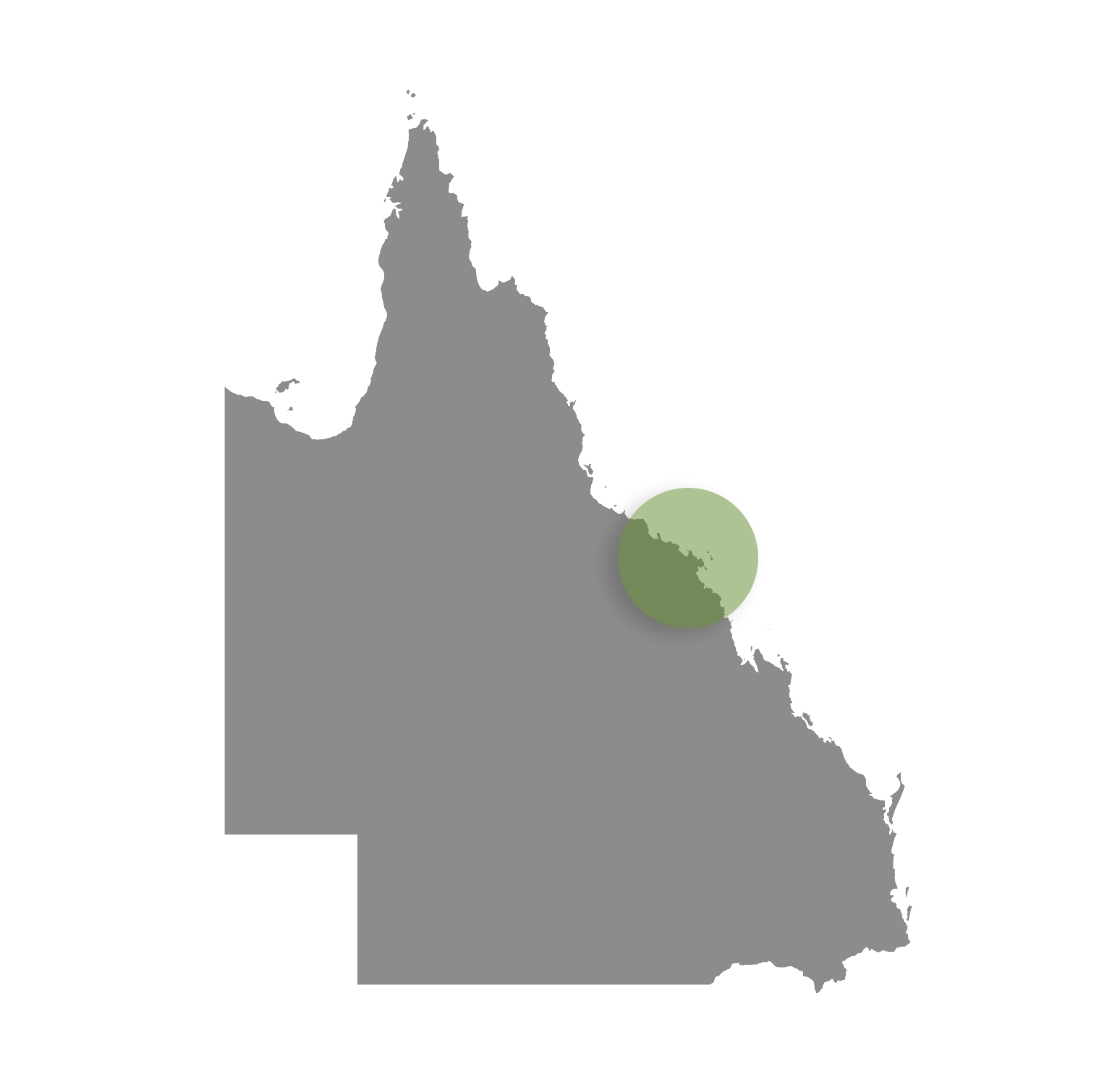 Map of best hikes in Queensland: Conway Circuit