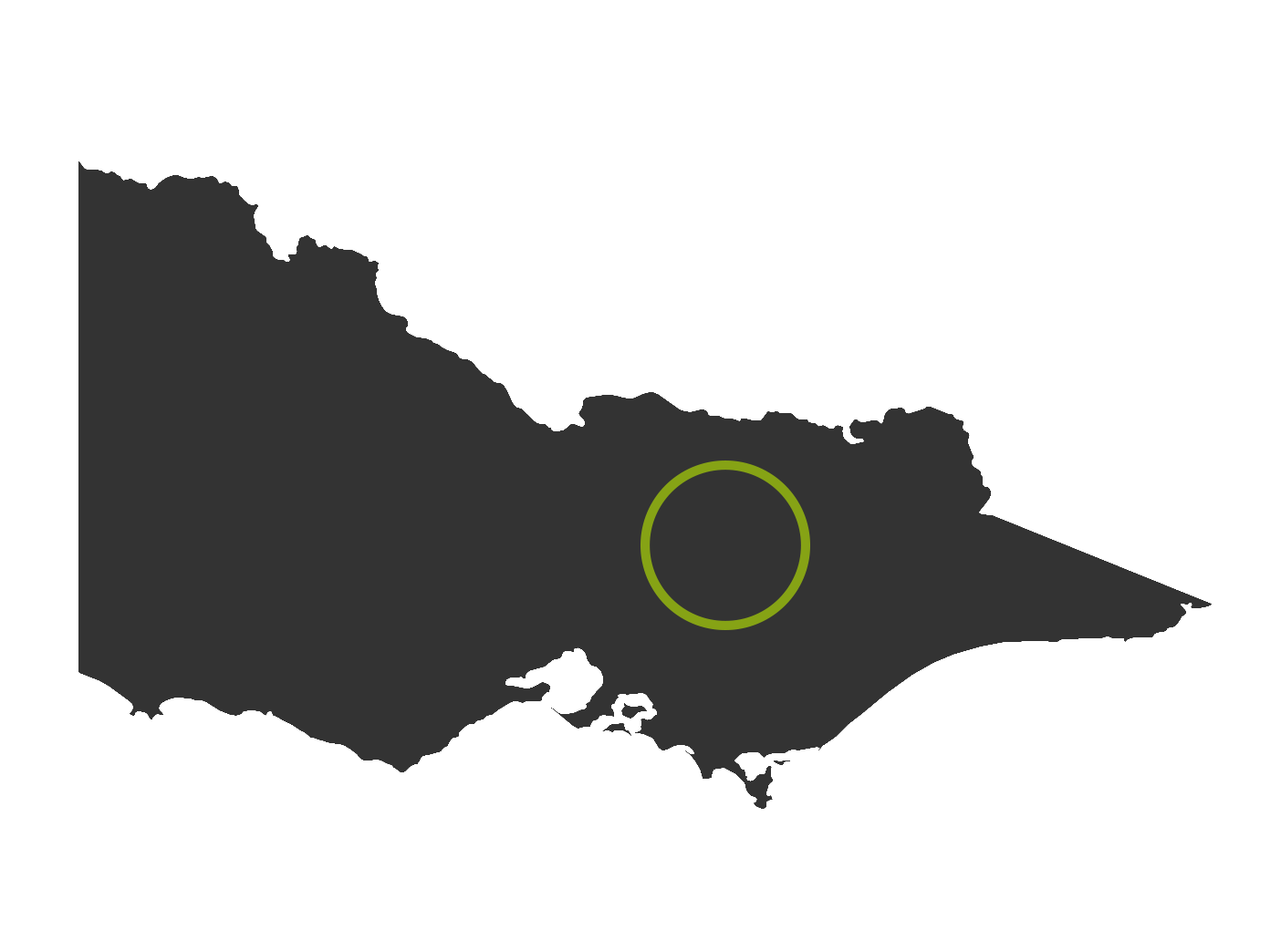 Map of Victoria