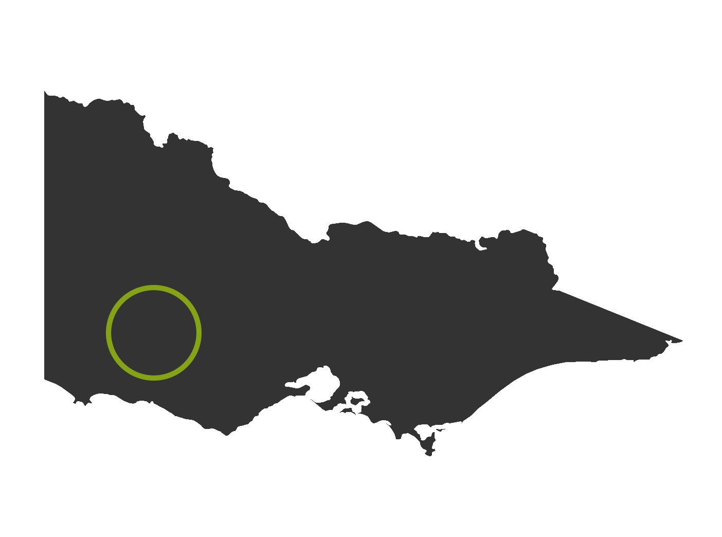 Map of Victoria