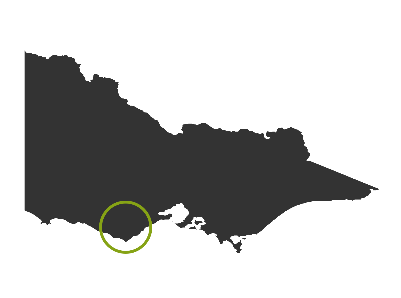 Map of Victoria