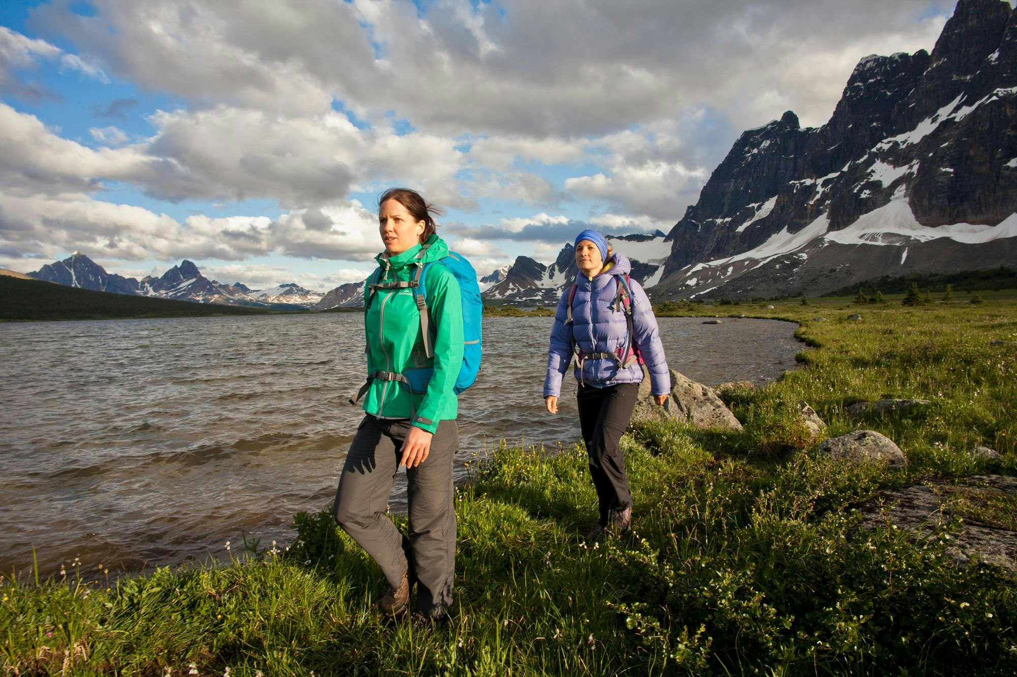 Icy mountain winds scooting over lakes mean you'll need the right protection Icy mountain winds scooting over lakes mean you'll need the right protection