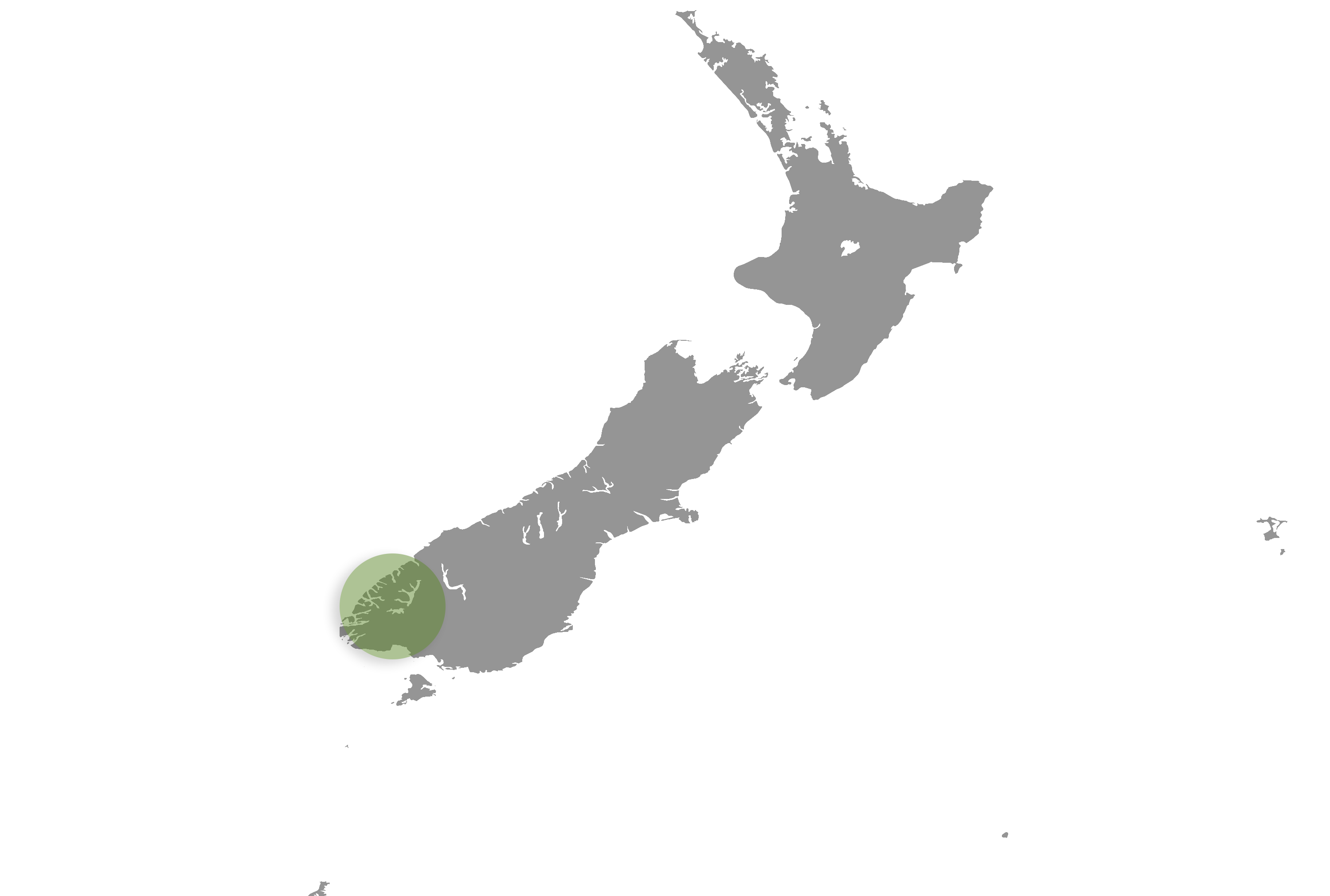 Map of NZ