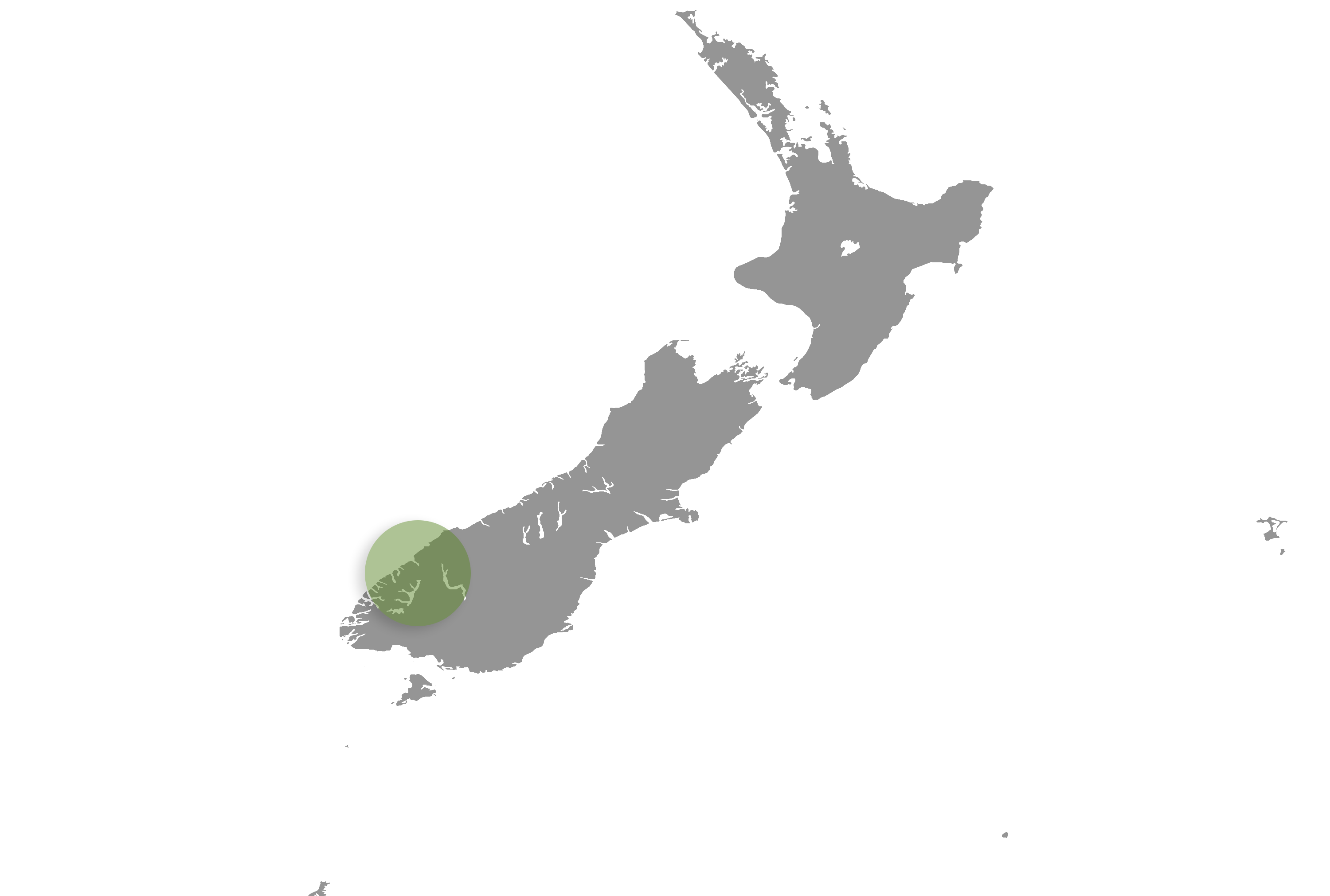 Map of NZ
