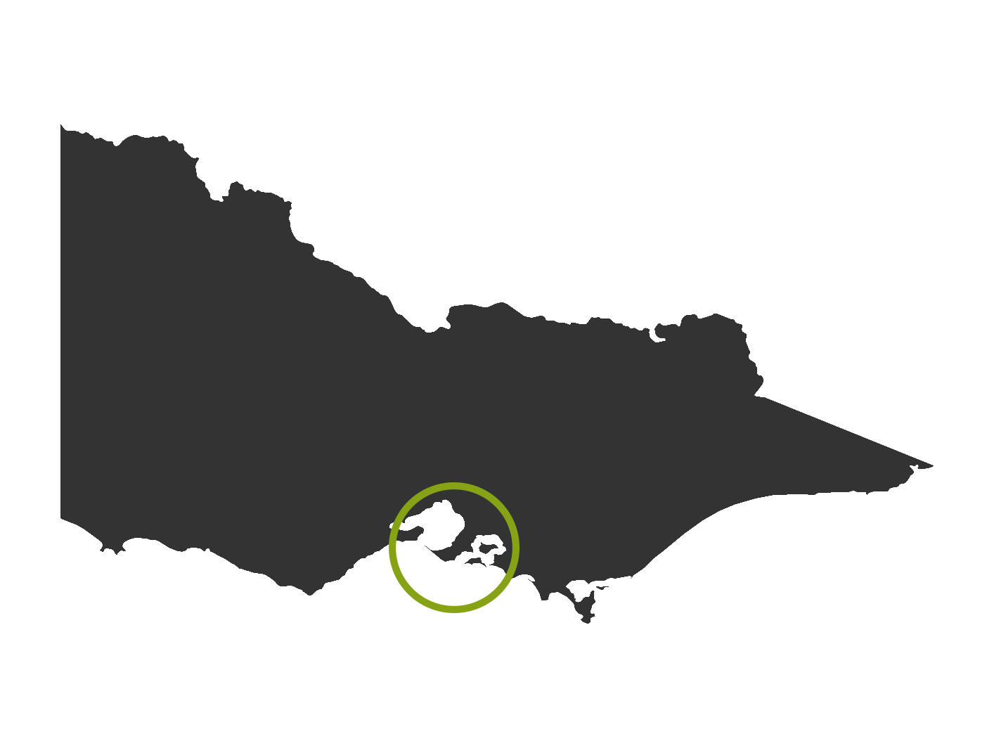 Map of Victoria