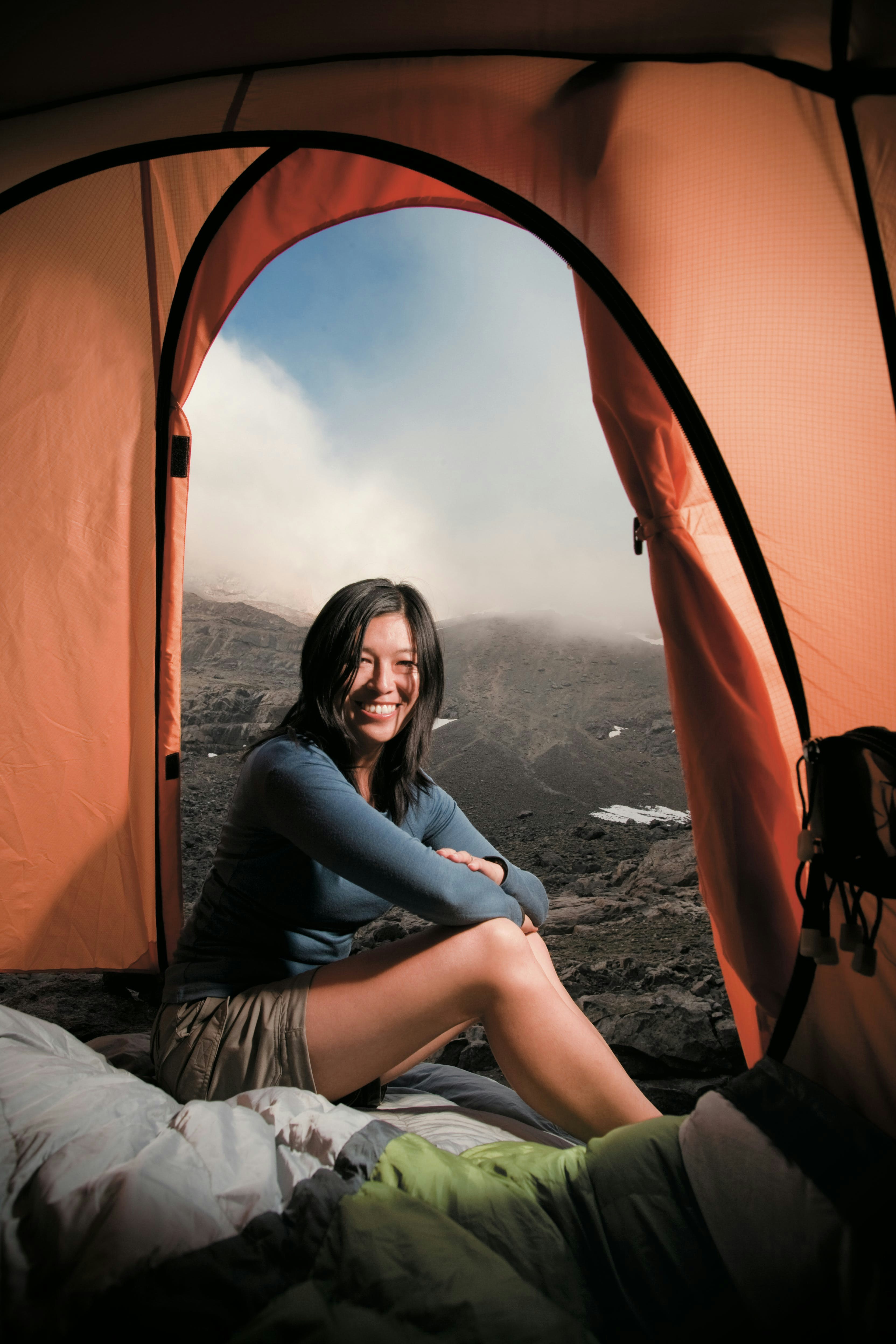 Camping in the wild Camping in the wild