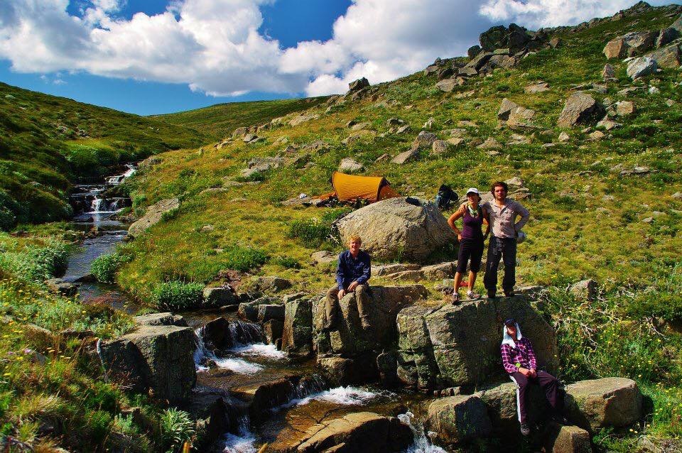 Kathmandu NSW team member, Anastasia, took on Mount Bogong and won! Thanks to her for these insipring photos. Hikers at the base of Mount Bogong