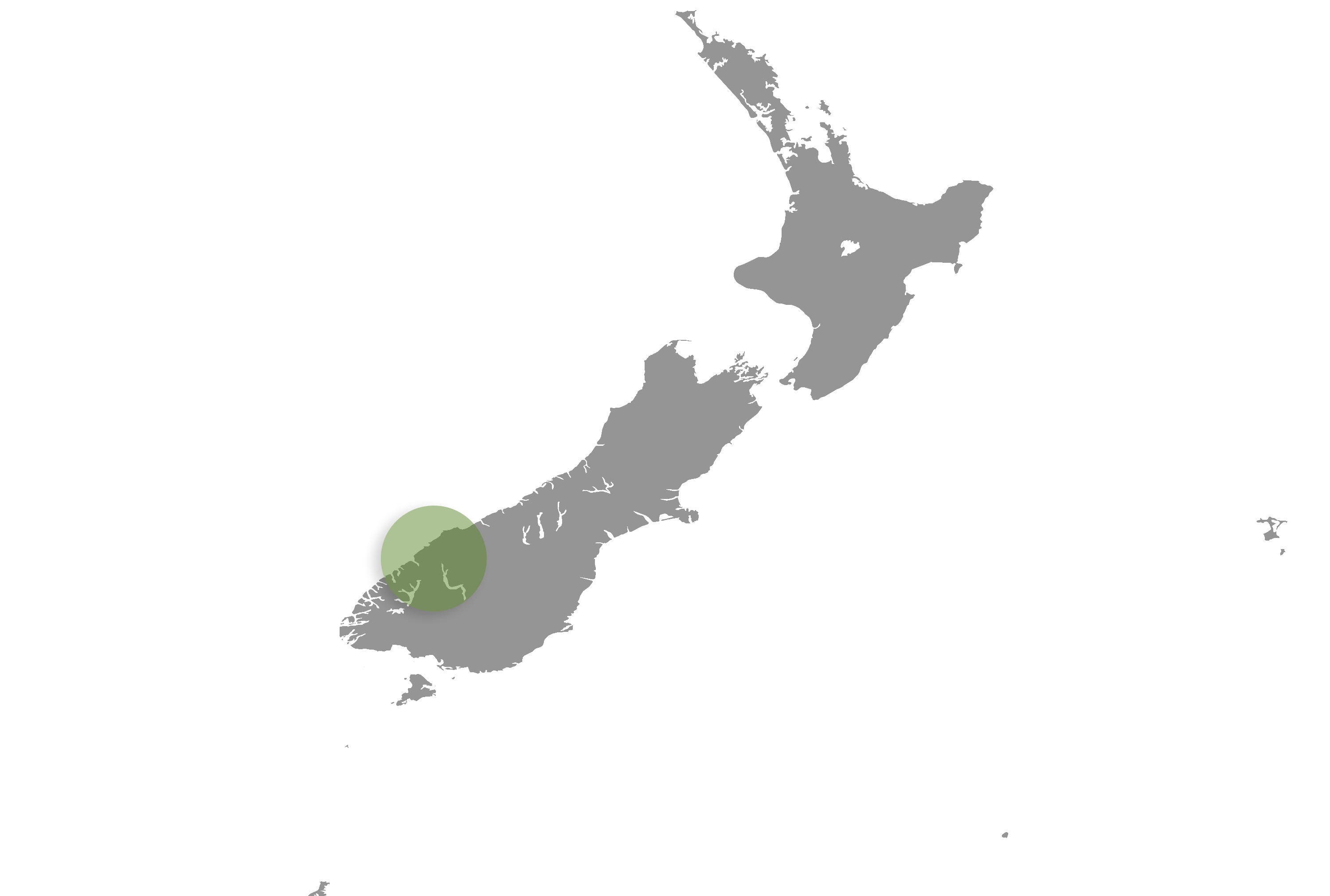 Map of NZ