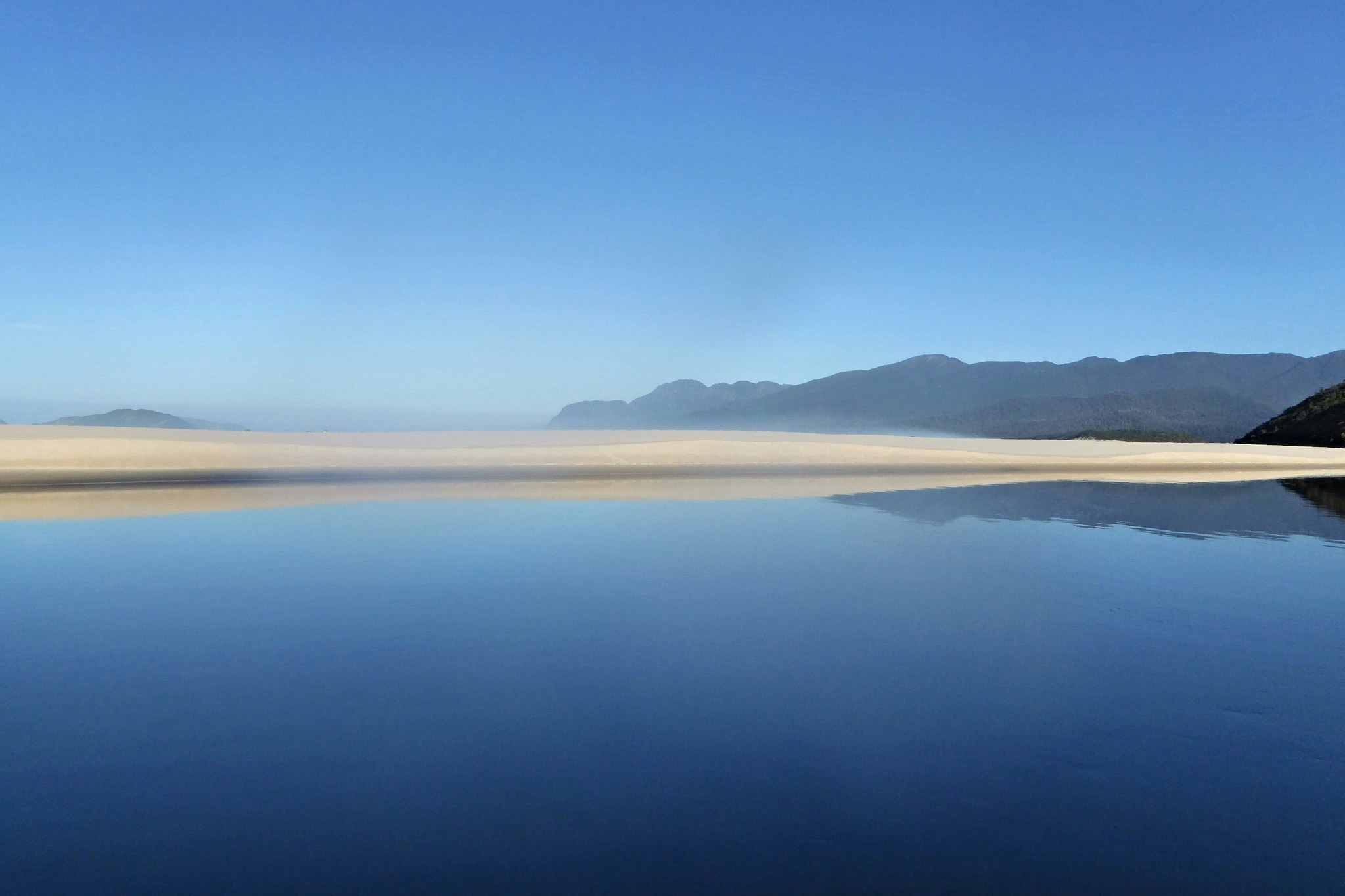 New River Lagoon in Tasmania