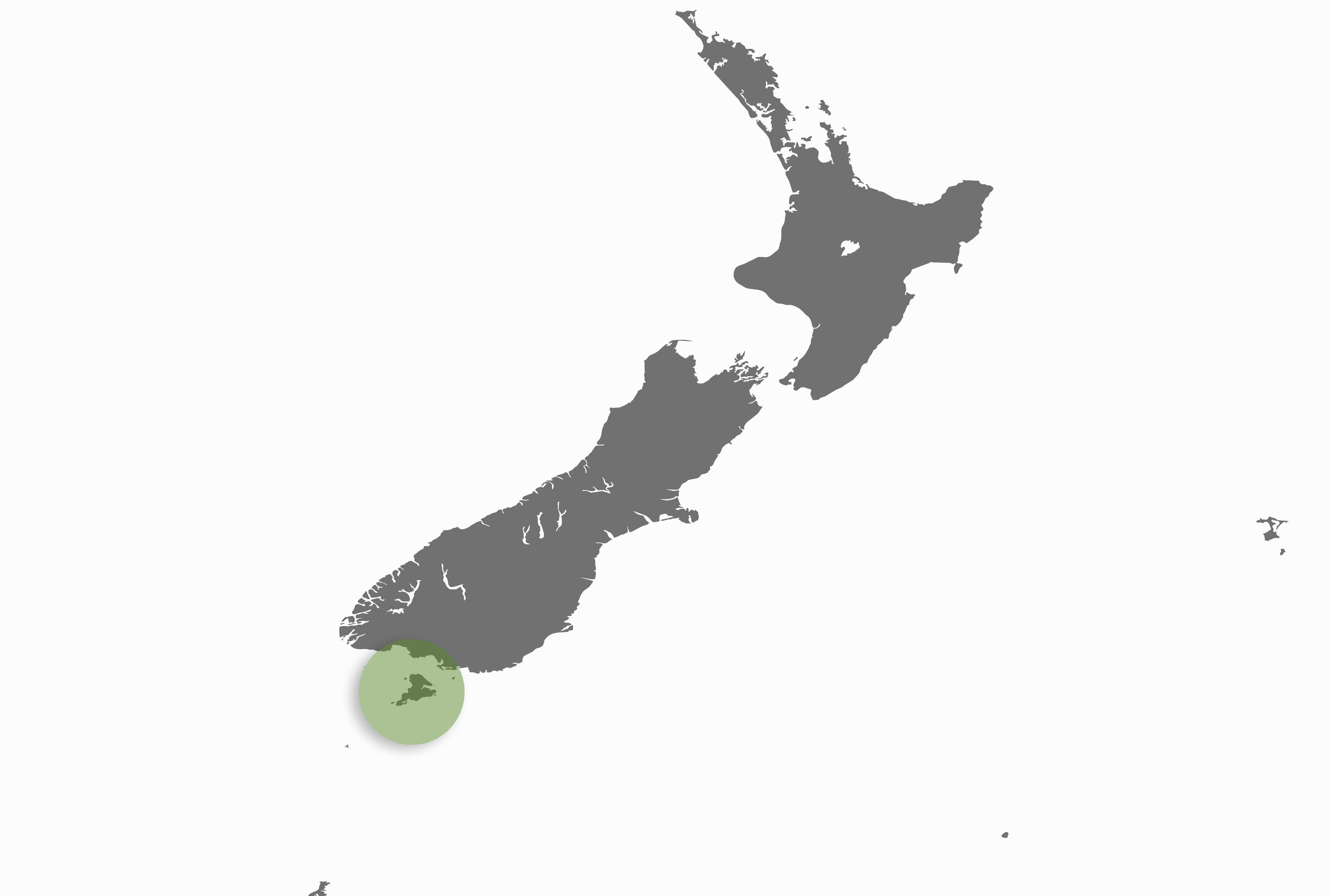 Map of New Zealand