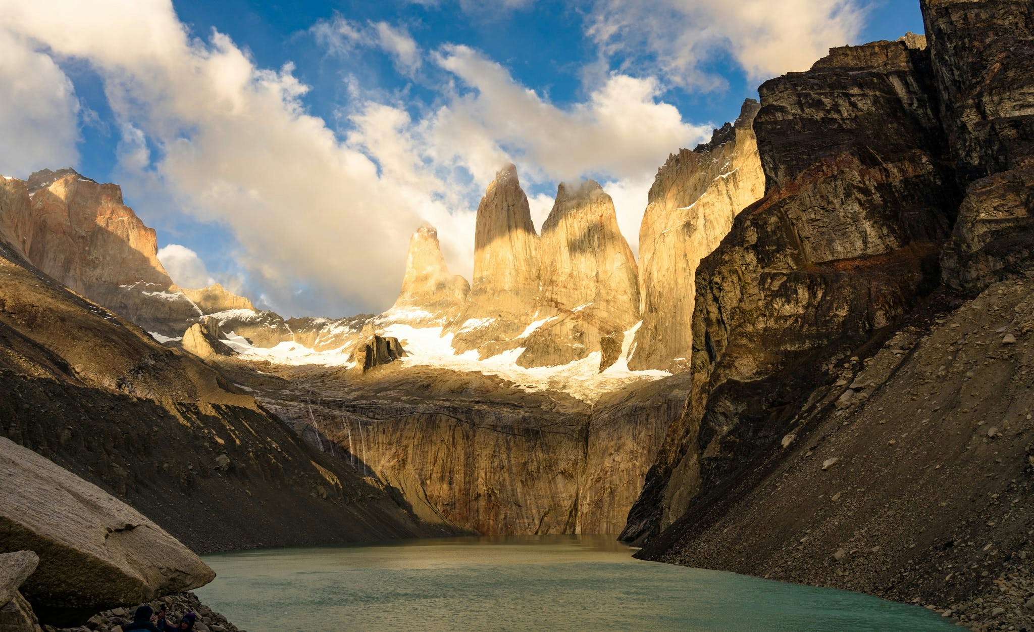 The iconic Blue Towers, Patagonia. The iconic Blue Towers, Patagonia.