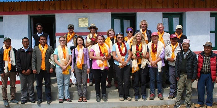 Our visit to Garma School, Solu Khumbu Our visit to Garma School, Solu Khumbu