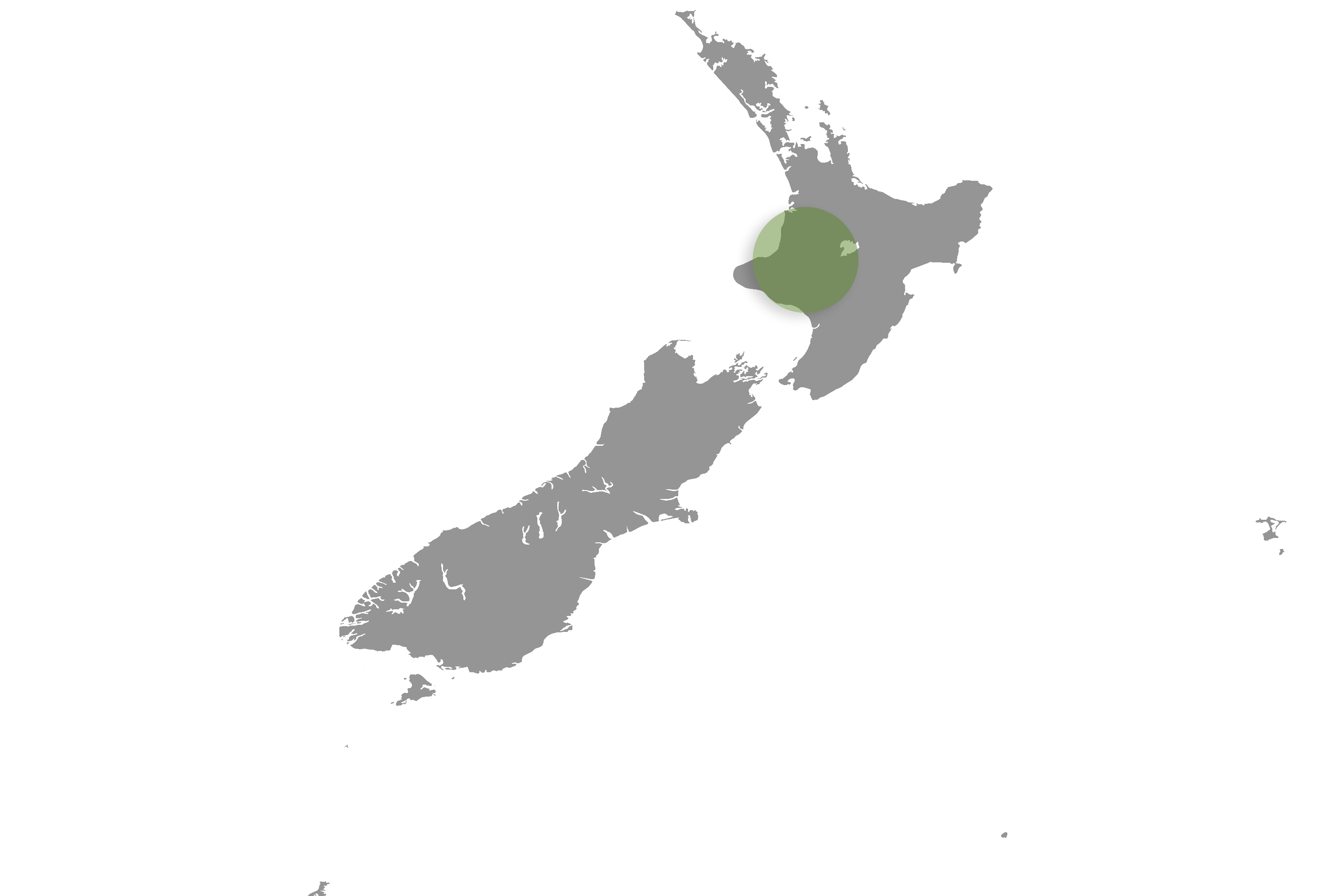 Map of NZ