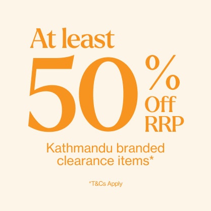 At least 50% Off RRP Selected Clearance